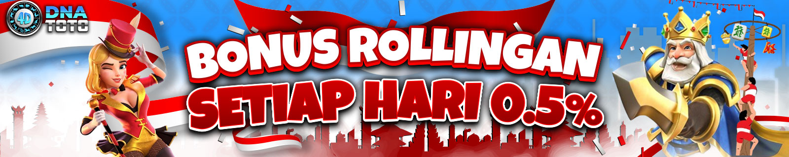 BONUS ROLLINGAN TERBESAR